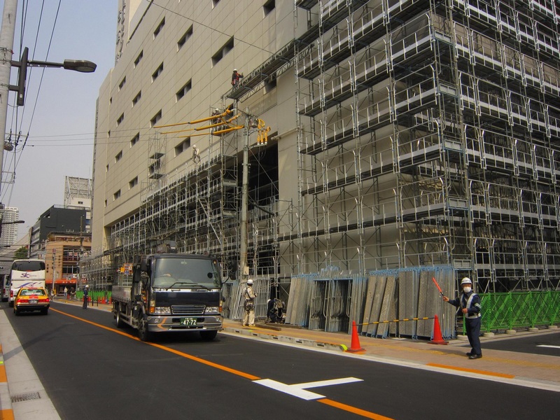 龙山日本三年建筑工